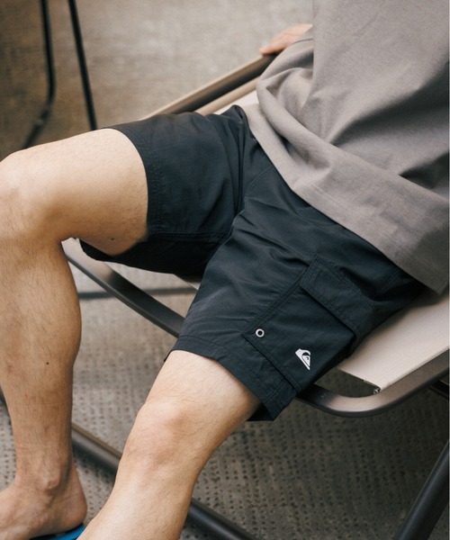 「Quiksilver」 ハーフパンツ MEDIUM ブラック メンズ_画像9