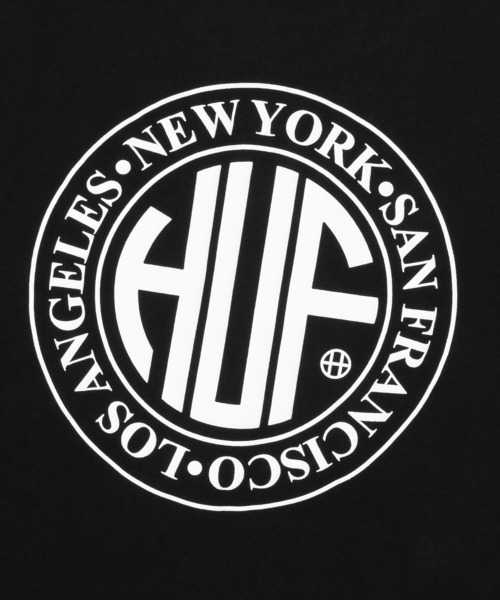 「HUF」 長袖Tシャツ X-LARGE パープル系その他 メンズ_画像3