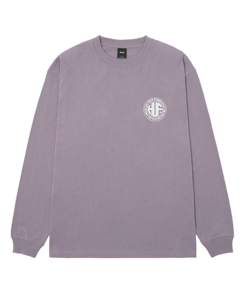 「HUF」 長袖Tシャツ X-LARGE パープル系その他 メンズ_画像4