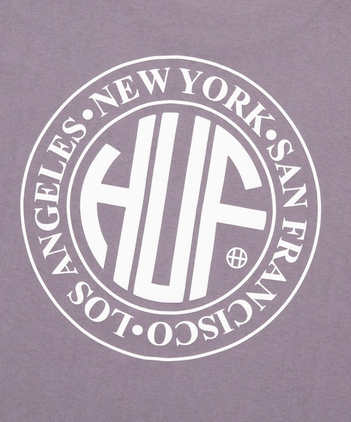 「HUF」 長袖Tシャツ X-LARGE パープル系その他 メンズ_画像5