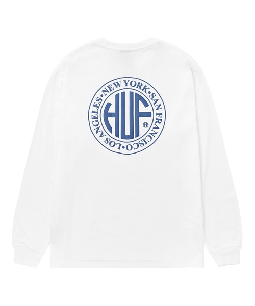 「HUF」 長袖Tシャツ X-LARGE パープル系その他 メンズ_画像8
