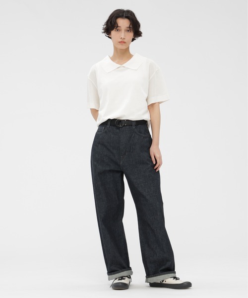 MARGARET HOWELL（マーガレットハウエル） tシャツ COTTON LINEN PIQUE