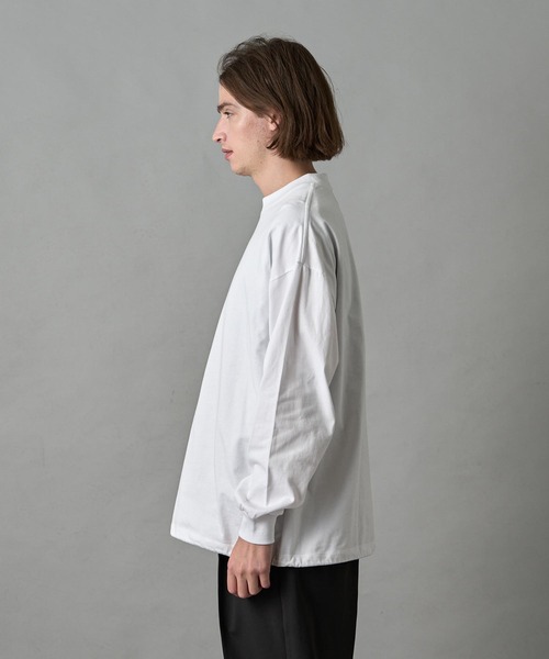 「SLICK」 長袖Tシャツ 1 スミクロ メンズ_画像3