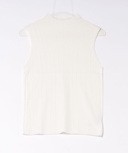 tシャツ モックネック ノースリーブリブサマーニット レディース | boemy | 10