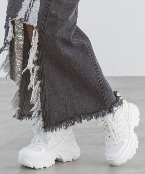 「PAGEBOY」 ローカットスニーカー MEDIUM ブラック レディース_画像3