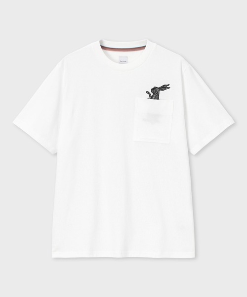 Paul Smith（ポール・スミス） tシャツ Rabbit Pocket” 半袖Tシャツ