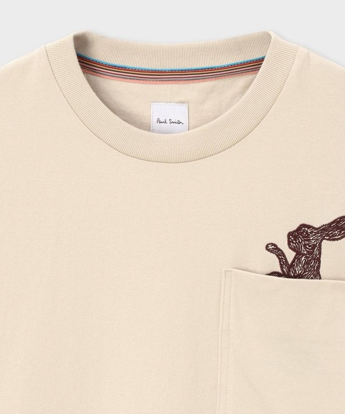 Paul Smith（ポール・スミス） tシャツ Rabbit Pocket” 半袖Tシャツ