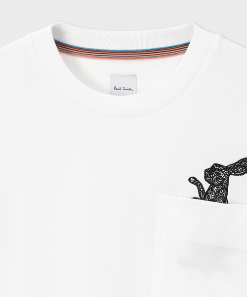 Paul Smith（ポール・スミス） tシャツ Rabbit Pocket” 半袖Tシャツ
