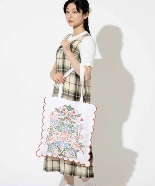Jubilee（ジュビリー） トートバッグ ウィリアムモリス柄 スカラップ