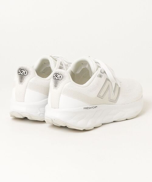 「New Balance」 ローカットスニーカー 23cm ホワイト レディース_画像2