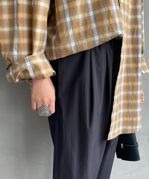「JEANS FACTORY Clothes」 イージーパンツ F ターコイズブルー レディース_画像7