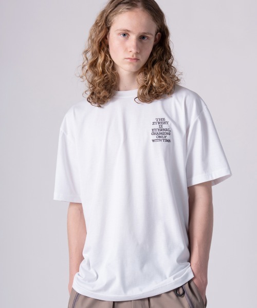 「rehacer」 半袖Tシャツ X-LARGE ブラック メンズ_画像2