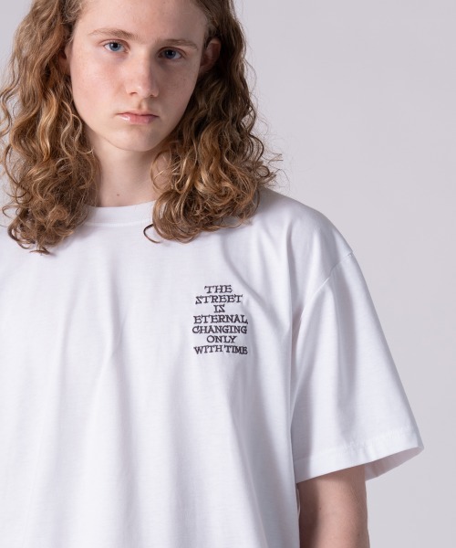 「rehacer」 半袖Tシャツ X-LARGE ブラック メンズ_画像3