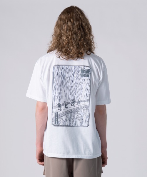 「rehacer」 半袖Tシャツ X-LARGE ブラック メンズ_画像7