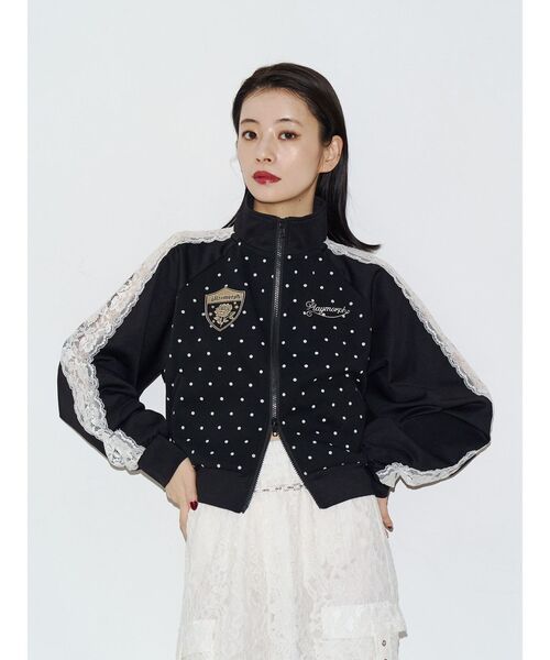 jouetie（ジュエティ） tシャツ ドットトラックジャケット レディース