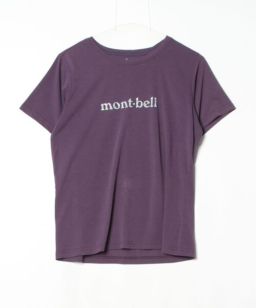 ５点/ mont-bell ロング ハーフパンツ 長袖 半袖 Tシャツ 160㎝ mont-bell（モンベル） 半袖Tシャツ L パープル レディース : ZOZOTOWN