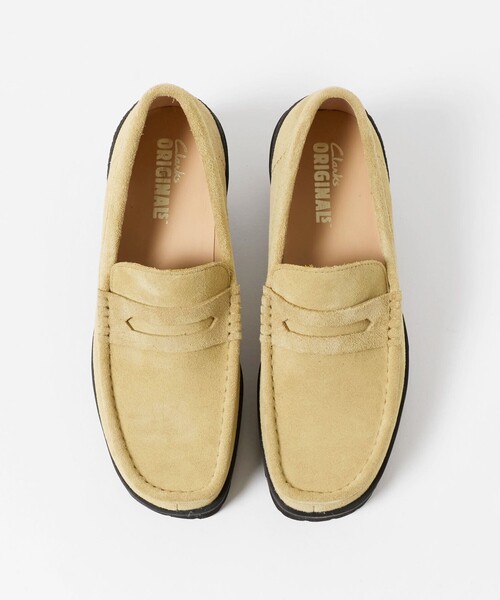 CLARKS ORIGINALS スエード ローファー ベージュ Clarks Originals ローファー 「Clarks Originals」YUKONER ペニー