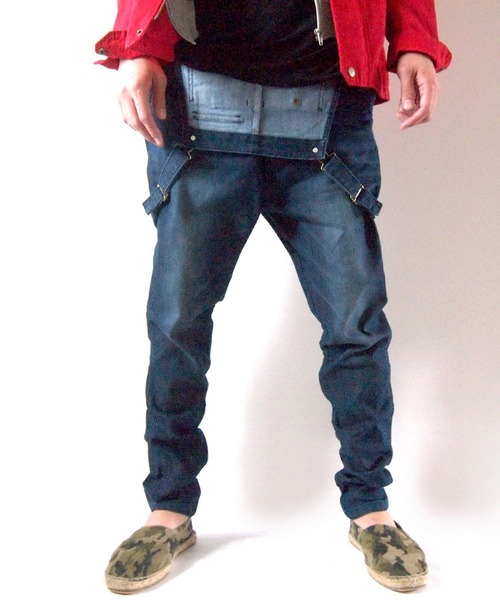 RK × glamb コラボ サロペット オーバーオール パンツ 1 ストレッチ RK × glamb コラボ サロペット オーバーオール パンツ 1