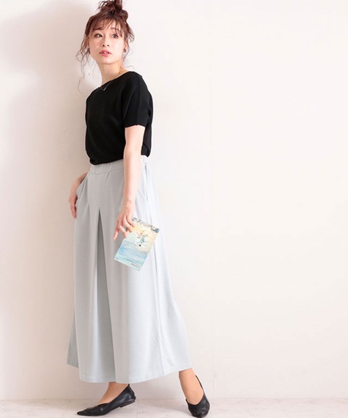 人気SALE人気 パンツ - 通販 - PayPayモール ミントカラーのスウェットワイドパンツ ZOZOTOWN PayPayモール店 限定品定番