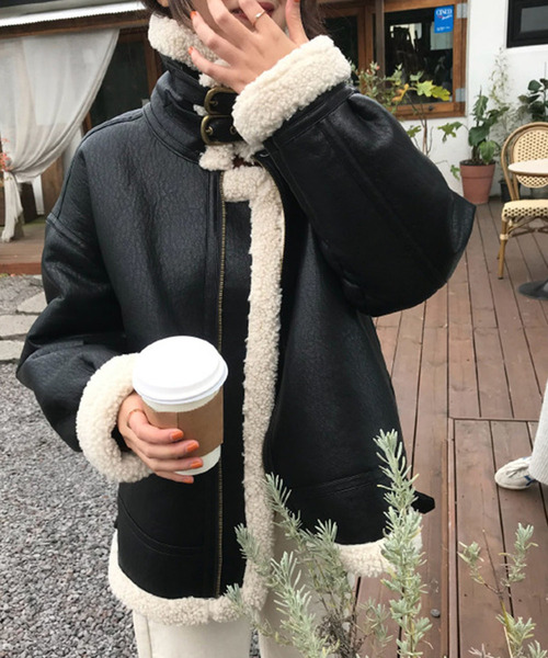 Girly Doll（ガーリードール） ムートンコート ボアコート ボア