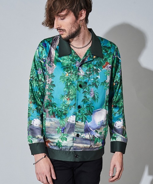 【しておりま】 ジャケット ブルゾン mj7813-スカーフ切替BLZ ブルゾン ZOZOTOWN PayPayモール店 - 通販 - PayPayモール カンビオ