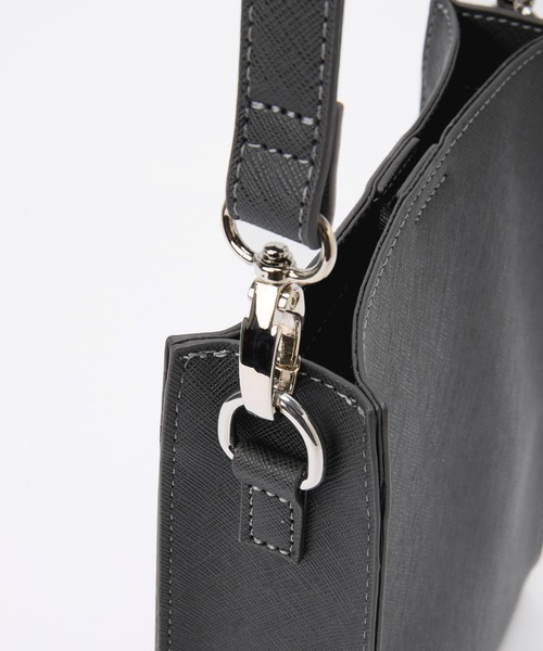 CLEL（クレイル） ショルダーバッグ 「CLEL」Square Shoulder Bag / 合