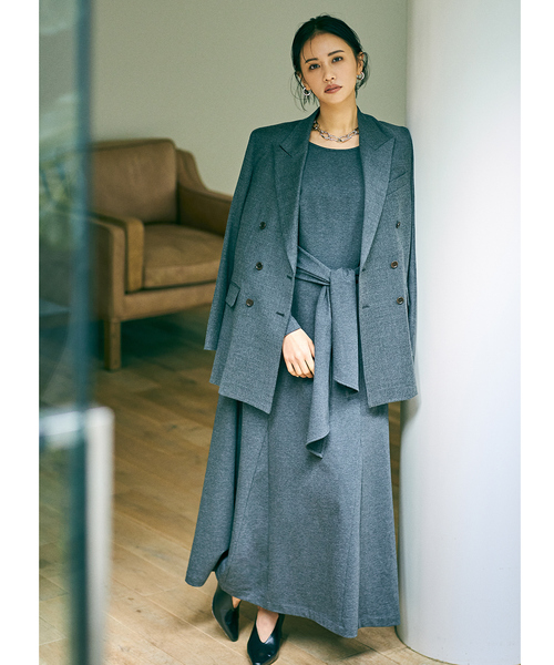 qualite（カリテ） ワンピース 2WAYバックリボンワンピース : ZOZOTOWN