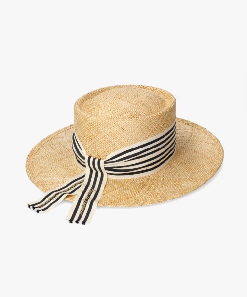 新品未使用タグ付♡Chapeau d' O♡シャポードオー♡帽子♡リボン Chapeau d' O サンバイザー Front Ribbon MUGI Visor