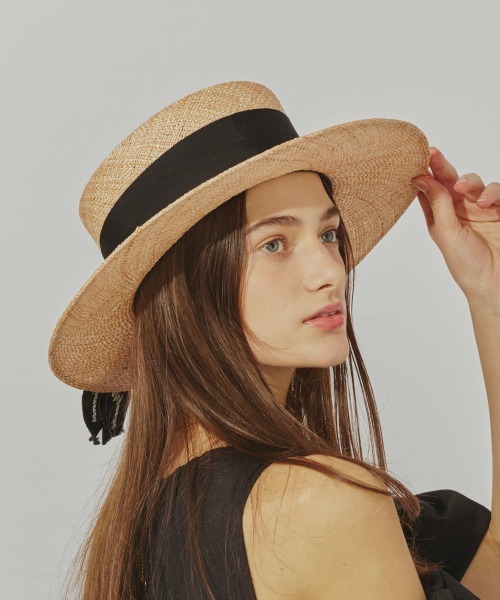 Chapeau d' O 帽子 ハット Bao Canotier Wide / シャポードオー