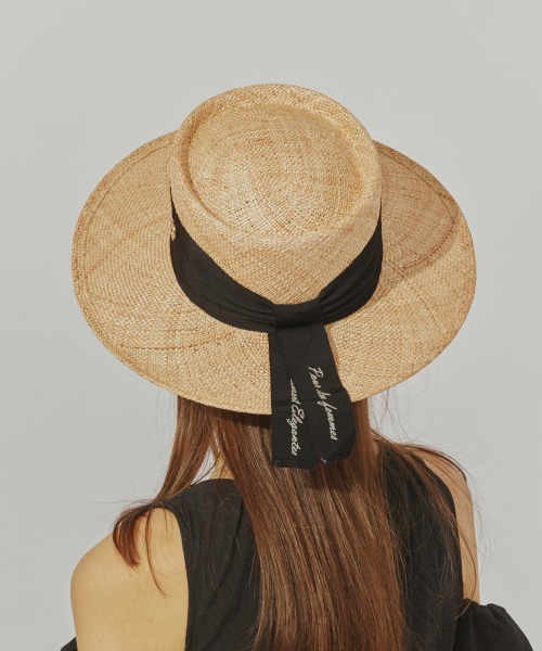 シャポードオー　麦わら帽子　ハット Chapeau d' O 帽子 ハット Bao Canotier Wide / シャポードオー