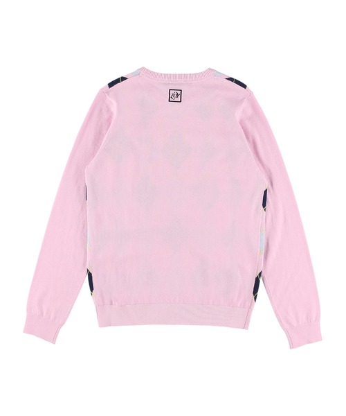 ZOY ニット セーター 「ZOY」WOMENS アーガイル 長袖プル
