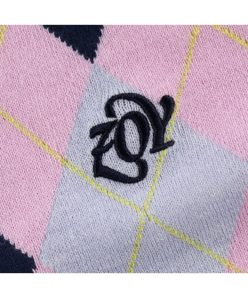 ZOY ニット セーター 「ZOY」WOMENS アーガイル 長袖プル