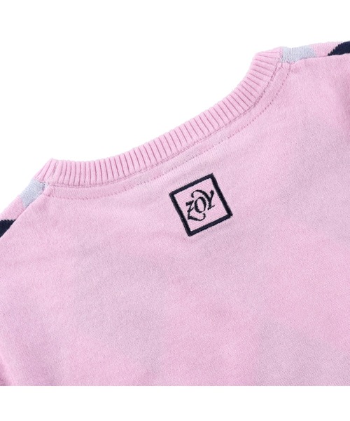 coco 未使用品 ゾーイ ZOY メンズ セーター 3(LL) ピンク クルーネック ニット アーガイル柄 レターパックプラス発送可 98094 未使用品 メンズ ゾーイ ZOY セーター 3(LL) ピンク クルー