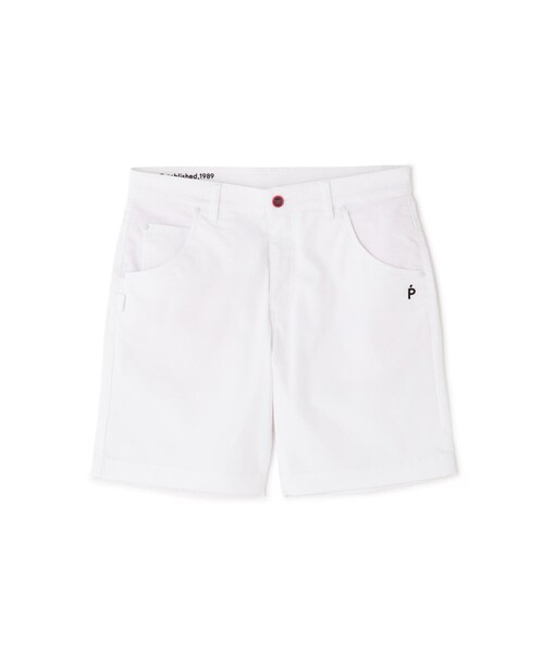パーリーゲイツ ドライストレッチ ドビー5ポケットショートパンツ（PNK／5） Peドビーストレッチ P&I 5ポケットショートパンツ | PEARLY