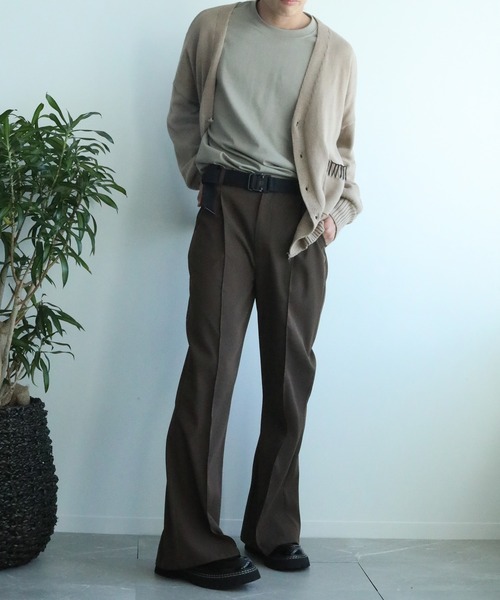 日本未入荷【Aakasha サイドタック フレアパンツ】国内発&送料込 日本未入荷【Aakasha サイドタック フレアパンツ】国内発&送料込