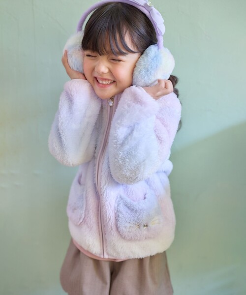 ANY（エニィ） 耳当て イヤーマフ リボンつき イヤーマフ キッズ 子供