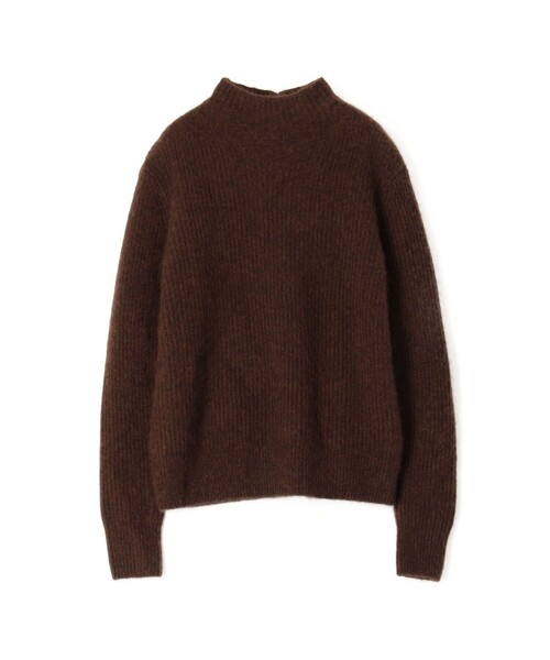 ニット セーター カシミヤリブ ビルドネックプルオーバー WLTC3766 レディース