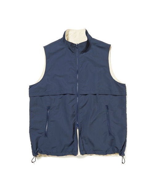 uniform experiment ベスト ジレ SUPPLEX REVERSIBLE STAND COLLAR