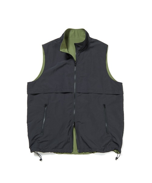 uniform experiment ベスト ジレ SUPPLEX REVERSIBLE STAND COLLAR