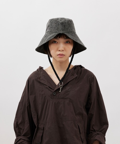 ハット 帽子 黒　la maison de lyllis Ray BEAMS（レイ ビームス）La Maison de Lyllis / PAPEL（帽子
