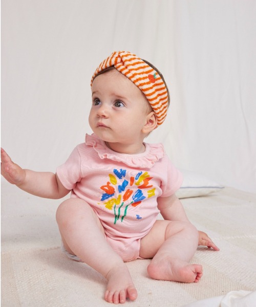 ベビー服 ロンパース Baby Fireworks ruffle collar body | BOBO CHOSES