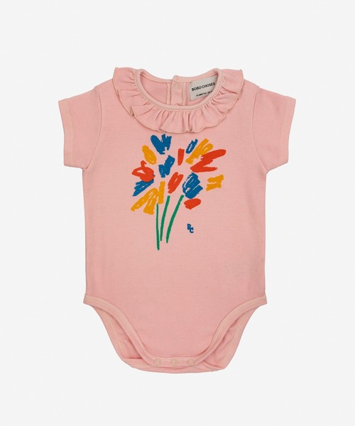 ベビー服 ロンパース Baby Fireworks ruffle collar body | BOBO CHOSES | 02