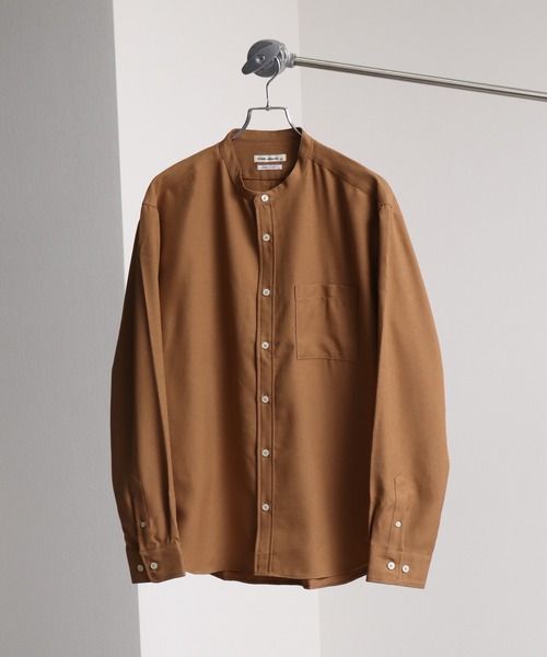 シャツ 「MADE IN JAPAN」-Reflax-ファブリック ベーシック バンド