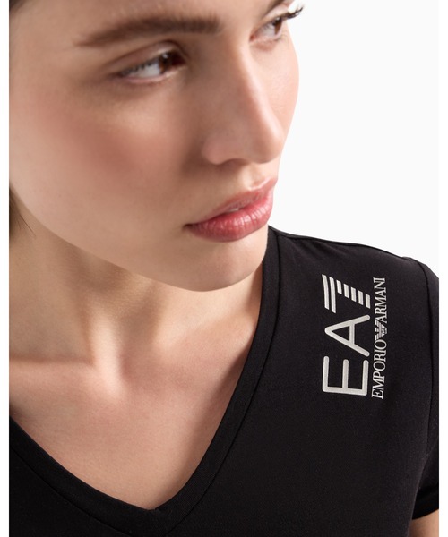 EA7 tシャツ 「エンポリオ アルマーニ EA7」Core Lady VネックT
