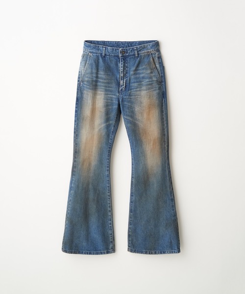 JUHA ジーンズ RUST FLARE DENIM PANTS メンズ レディース : ZOZOTOWN 