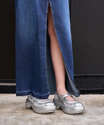 CHARLES ＆ KEITH（チャールズ&キース） スニーカー メッシュ カーブ