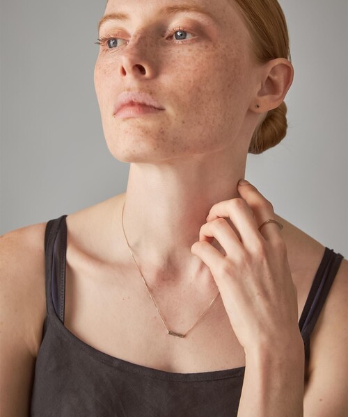 ete パーティクル　k18 ete bijoux ネックレス 「パーティクル」 K18RBG ダイヤモンド