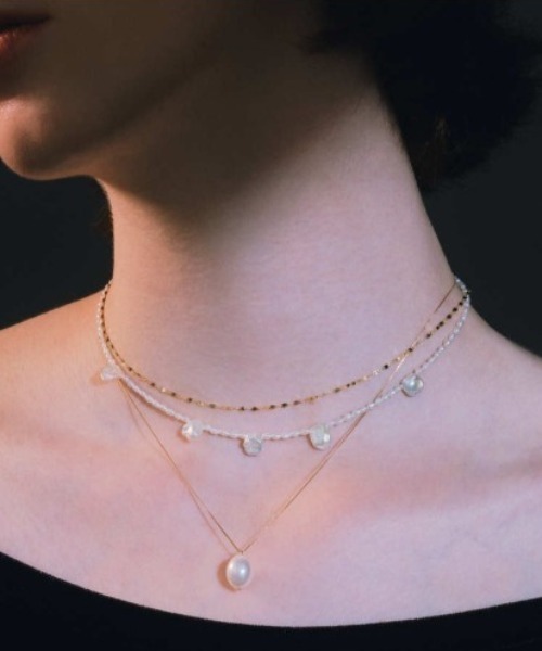 les bonbon（ルボンボン） ネックレス 「les bonbon」blanc sophie 