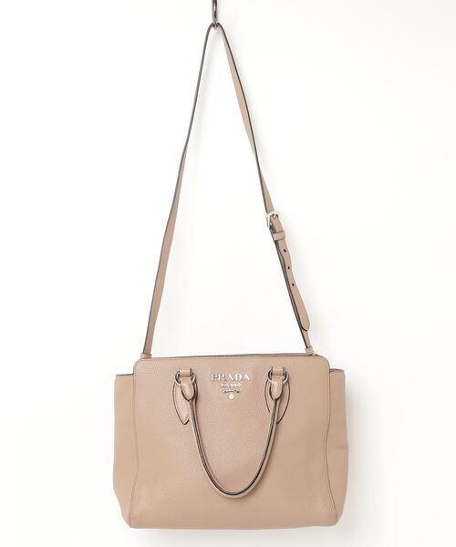 PRADA」 2WAYバッグ - ベージュ レディース : 85252296 : ZOZOTOWN 