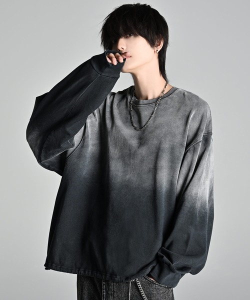 WEYES ✖️オンラインセラミックス　レア手染めTシャツ welise（ウェライズ） tシャツ × 犬飼京 -ephemeral-」プレミアム
